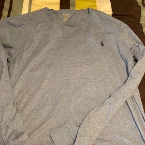 Long sleeve polo shirt